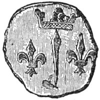 Revers : Les armoiries de la Pucelle