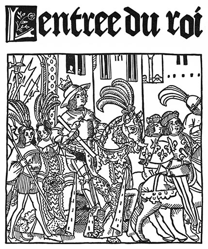 L’entrée du roi