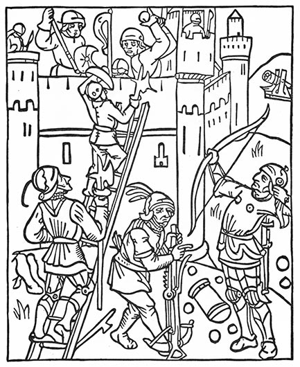 Prise de Saint-Pierre-le-Moûtier