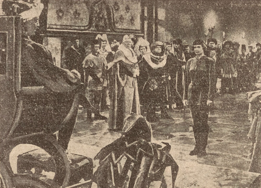 Présentation de Jeanne d’Arc à Charles VII, Jeanne d’Arc, 1948, de Victor Fleming avec Ingrid Bergman