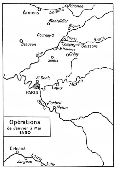 Opérations de janvier à mai 1430
