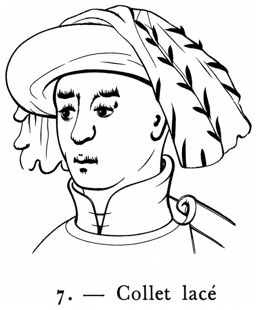Collet lacé