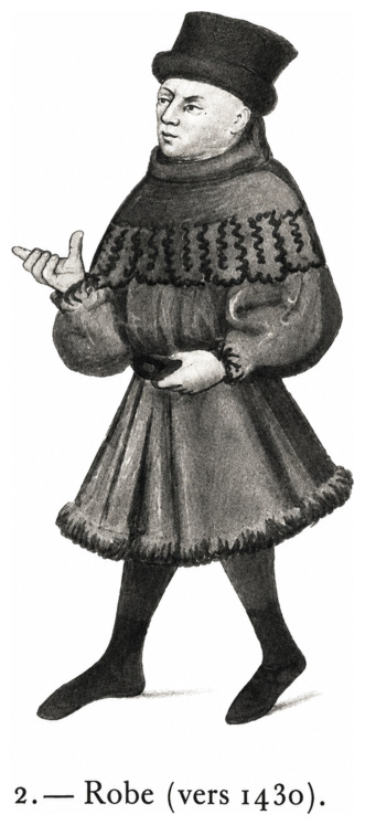 Robe (vers 1430)