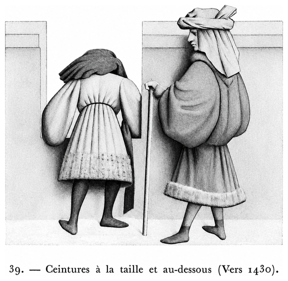 Sac de ceinture (vers 1430)