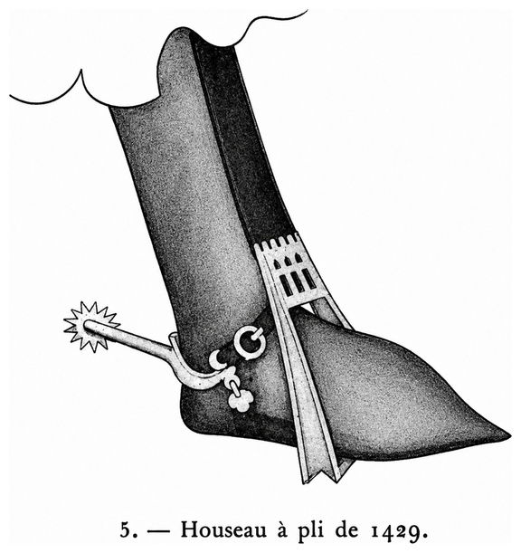 Houseau à pli de 1429