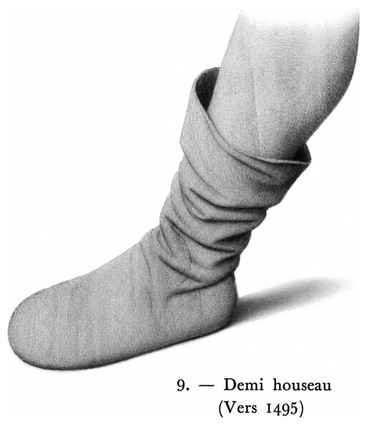 Demi houseau (vers 1495)
