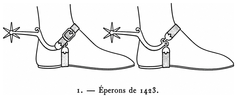 Éperons de 1423