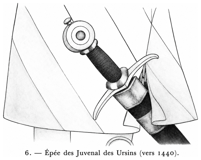 Épée des Juvénal des Ursins (vers 1440)