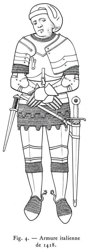 Armure italienne de 1418