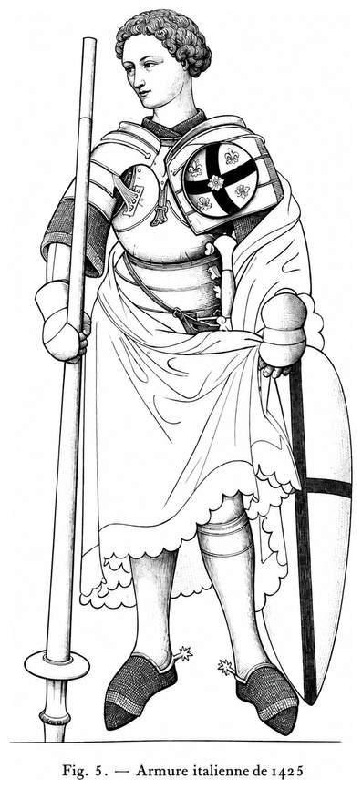 Armure italienne de 1425