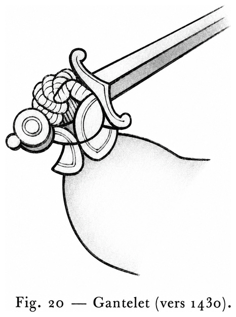 Gantelet (vers 1430)
