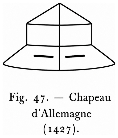 Chapeau d’Allemagne (1427)