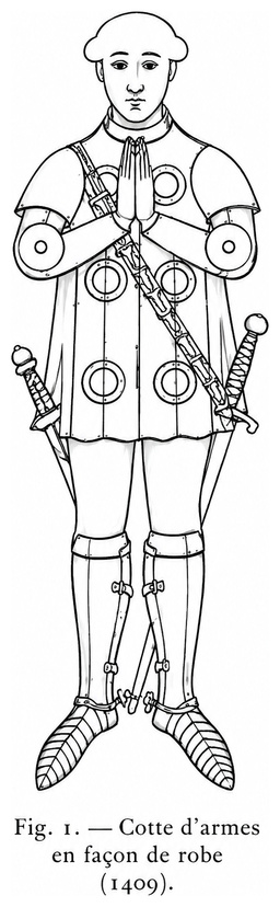 Cotte d’armes en façon de robe (1409)