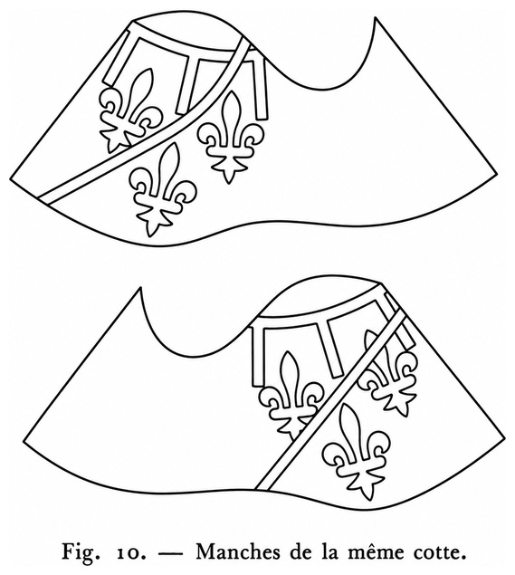 Manches de la même cotte