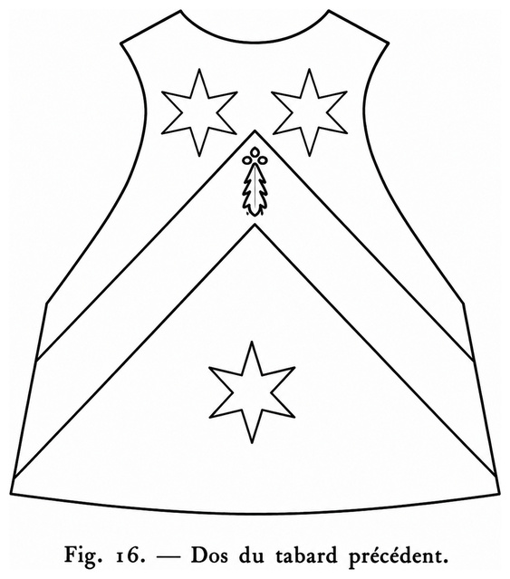 Dos du tabard précédent