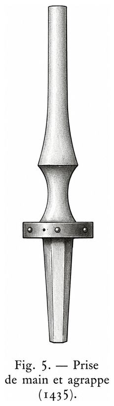 Prise de main et agrappe (1445)