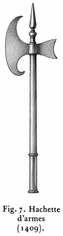 Hachette d’armes (1409)
