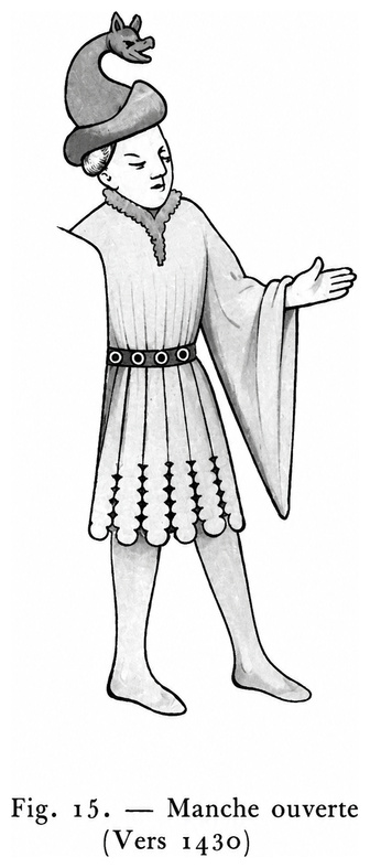 Manche ouverte (vers 1430)