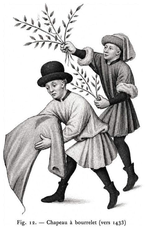 Chapeau à bourrelet (vers 1433)