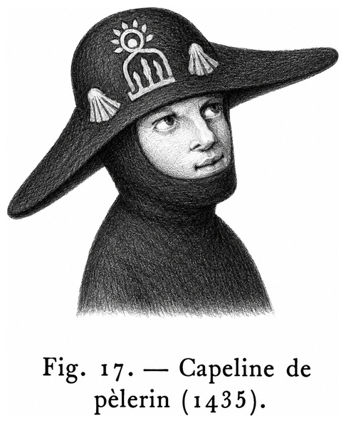 Capeline de pèlerin (1435)