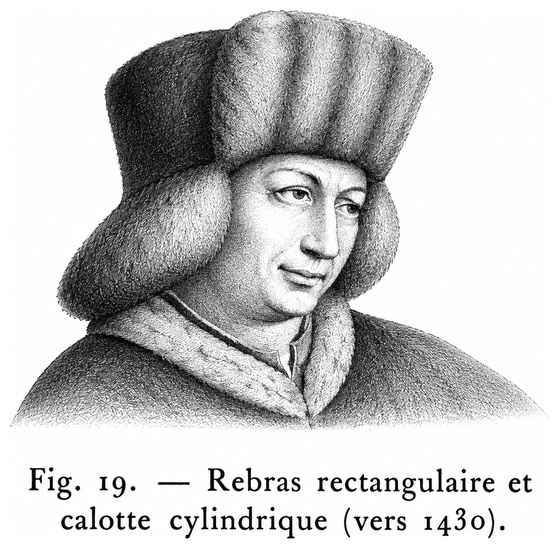 Rebras rectangulaire et calotte cylindrique (vers 1430)