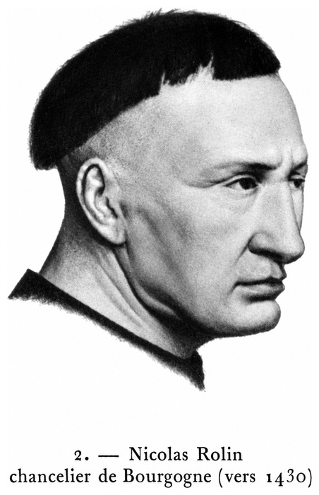 Nicolas Rolin chancelier de Bourgogne (vers 1430)