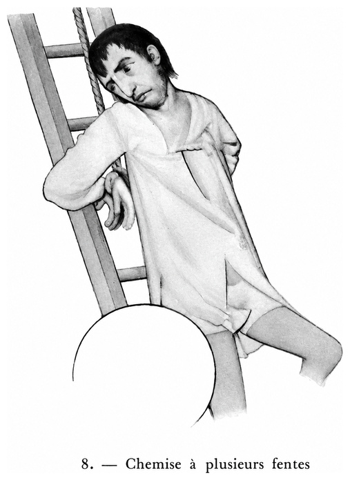 Chemise à plusieurs fentes